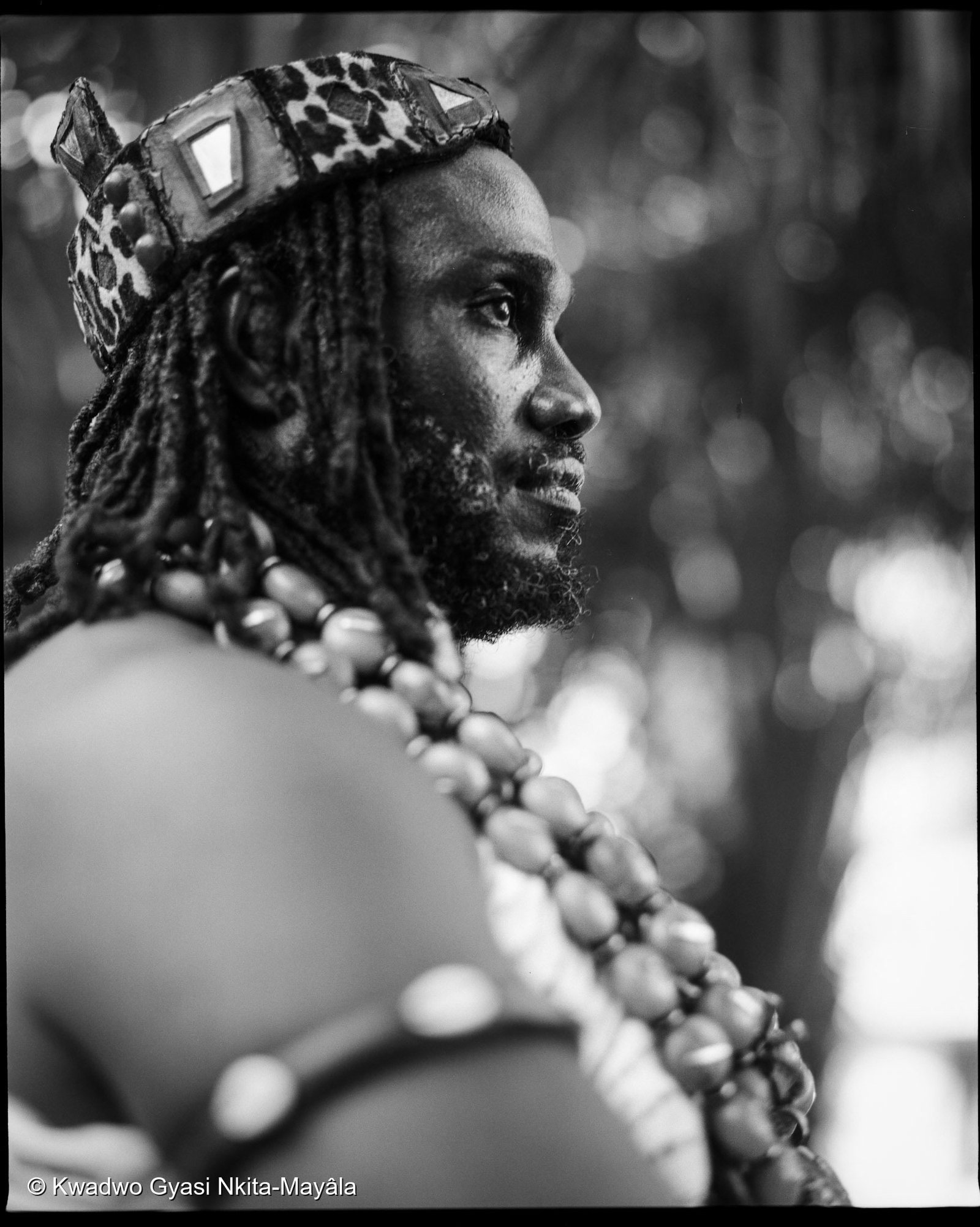 Profile portrait of Ɔbenfo Ọbádélé Kambon