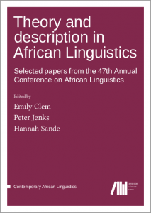 Theory and description in African Linguistics
