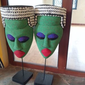 Large Tafari Mask (Green)