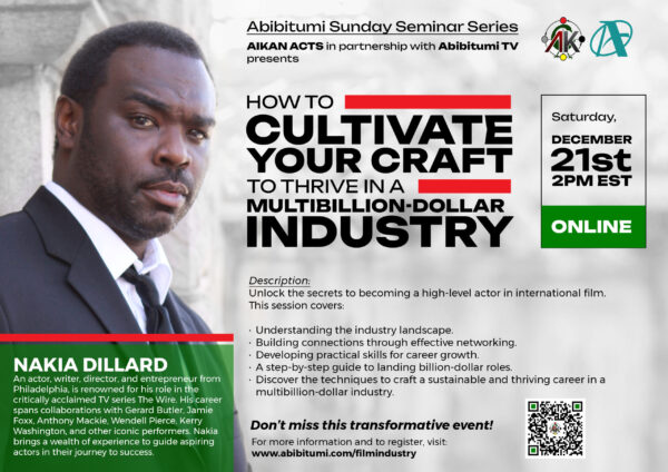 [FREE SEMINAR!] How to Cultivate Your Craft To Thrive in a Multi-Billion Dollar Industry