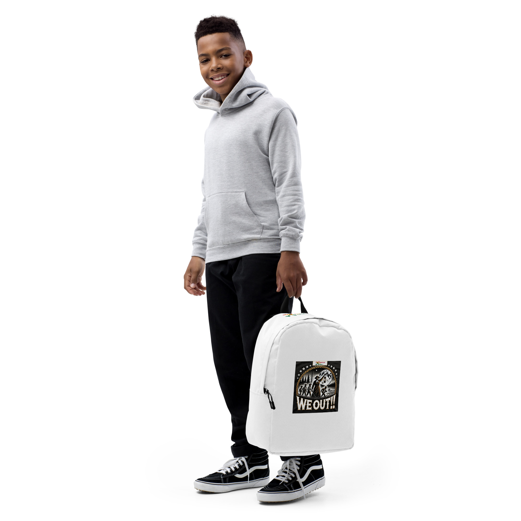 Repatriate to Ghana Official "WE OUT!!" Backpack