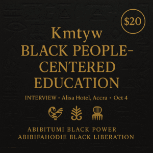 So-Called "Afrikan-Centered" Education: What it should be versus what it actually is