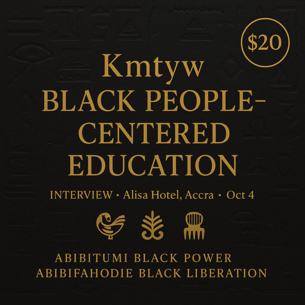 So-Called "Afrikan-Centered" Education: What it should be versus what it actually is