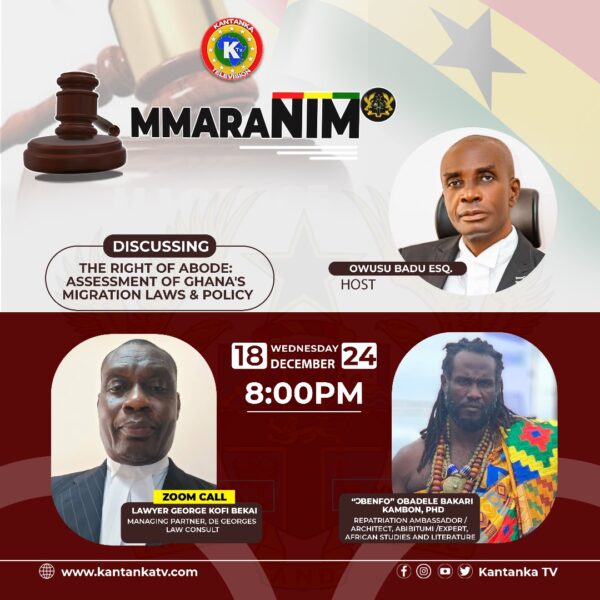 Mmaranim Legal Talk: Ghanaian Citizenship – Law, Policy & Diaspora Pathways (Asante Twi – Exclusive Access)