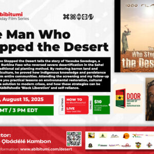AES Friday Film Series: The Man Who Stopped the Desert