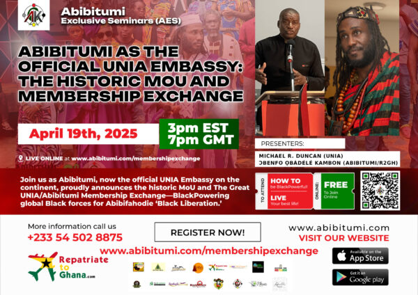 ABIBITUMI AS THE OFFICIAL UNIA EMBASSY: THE HISTORIC MOU AND MEMBERSHIP EXCHANGE