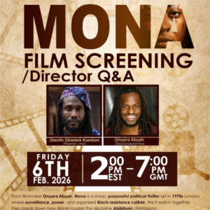 AES: MONA — Film Screening and Director Q&A