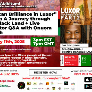 Video Replay Part 2: A Tour of Luxor | Documentary | km.t: A Journey through the Black Land