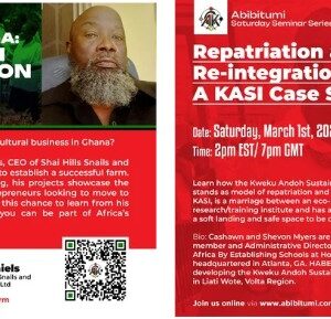 Repatriation and Re-Integration and Multi-Million Dollar Farm Business Bundle Seminar March 1-2nd